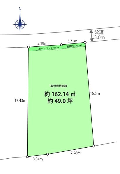 八千代市萱田町更地