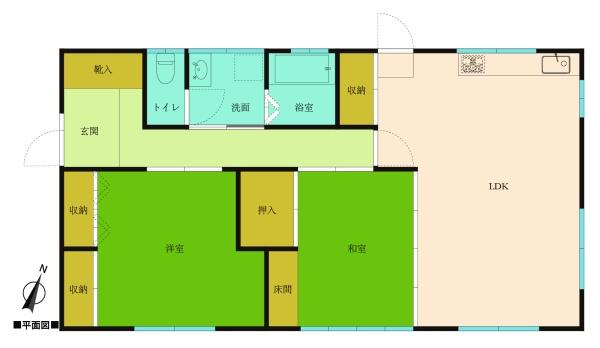 鹿嶋市大字棚木の中古一戸建て