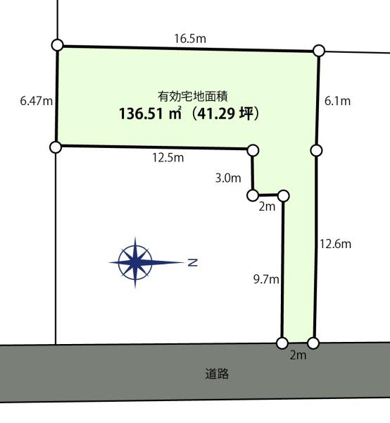 市原市白金町６丁目の土地