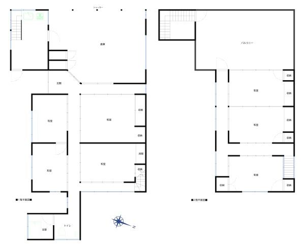 藤岡市下日野　戸建て（建物３棟）