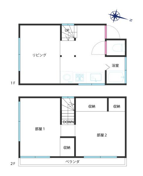 多摩市和田の中古一戸建
