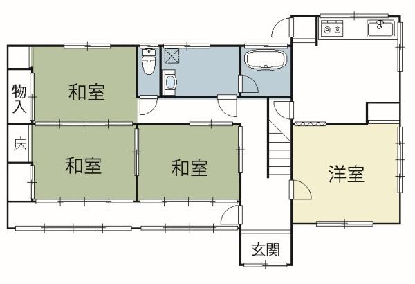 南アルプス市荊沢の中古一戸建て