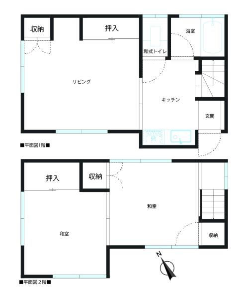 流山市大字西平井の中古一戸建て