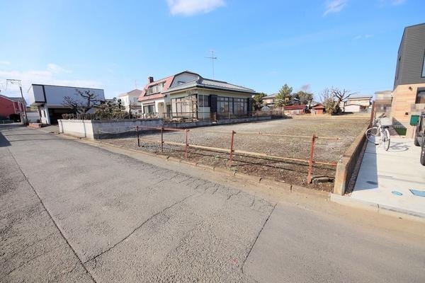 座間市新田宿　建築条件なし売地