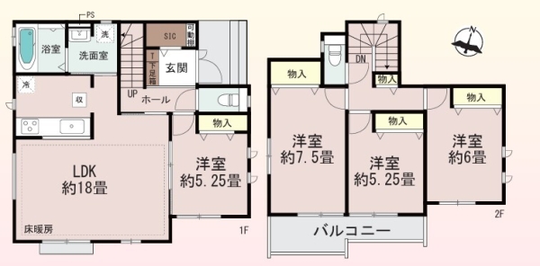 海老名市国分寺台２丁目５５０７番　2号棟