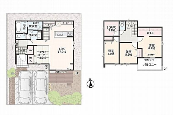 綾瀬市深谷中2　新築戸建　I期　22号棟