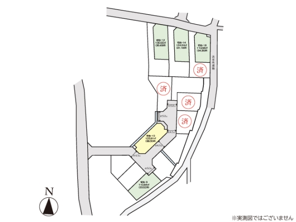 綾瀬市小園　売地　全16区画　宅地10