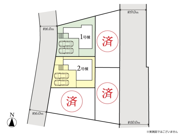綾瀬市深谷中2丁目　新築分譲住宅　2号棟