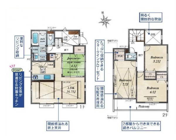 綾瀬市深谷中6丁目　新築戸建　全8棟　1号棟