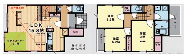 綾瀬市寺尾北3丁目新築戸建