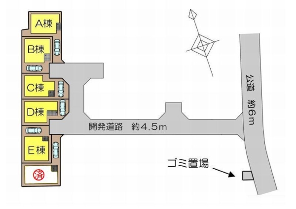 海老名市杉久保南3丁目　新築戸建　全6棟　Ｃ棟