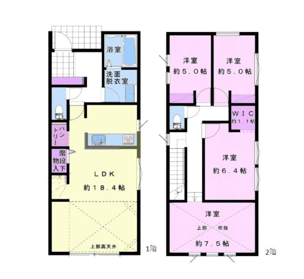 綾瀬市大上1丁目　新築戸建　全2棟　B号棟