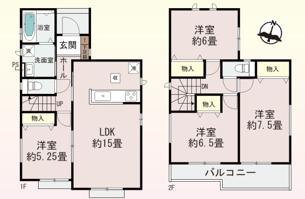 綾瀬市上土棚北2丁目新築戸建