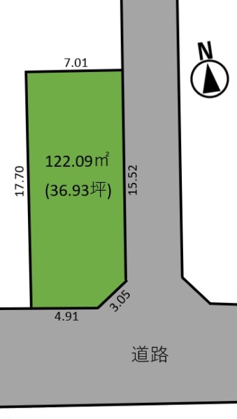 海老名市中野２丁目の土地