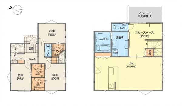 大和市上草柳二棟新築戸建　2号棟