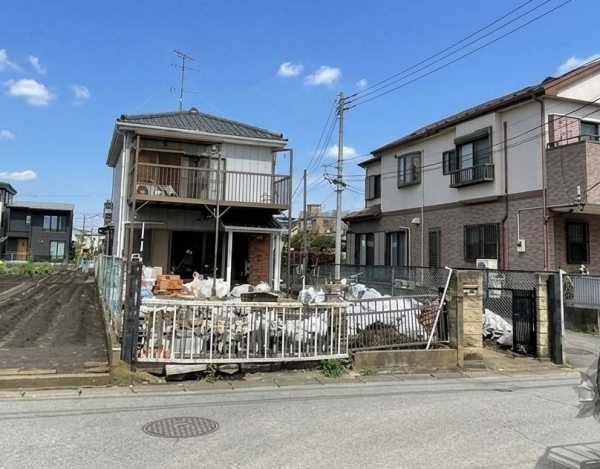座間市東原3丁目　建築条件なし売地
