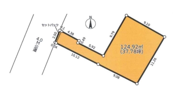 座間市南栗原３丁目の土地