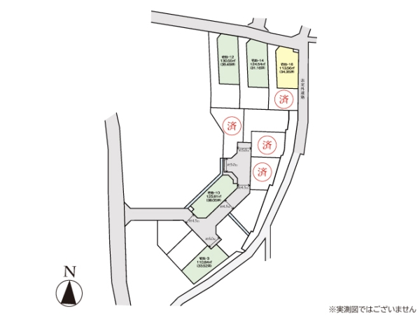 綾瀬市小園　売地　全16区画　宅地16