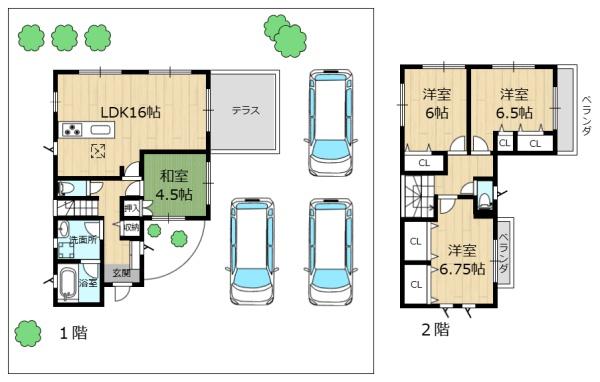 大和郡山市南井町の中古一戸建