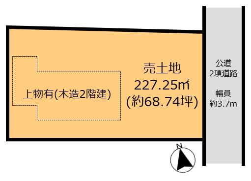 奈良市法蓮町の売土地