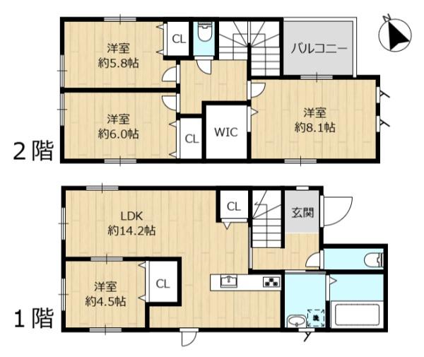 生駒市小平尾町の中古一戸建