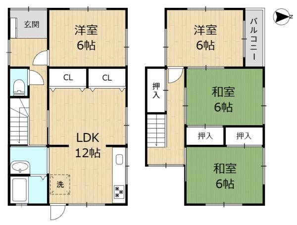 生駒市壱分町の中古一戸建て