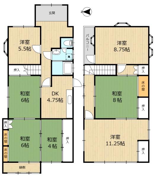 桜井市大字忍阪　中古一戸建