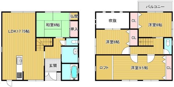 奈良市北永井町の中古一戸建て