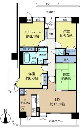 ネオハイツ富雄北フォレストガーデン
