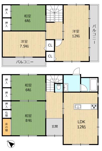 奈良市法蓮町　中古一戸建