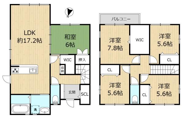 生駒市美鹿の台　中古一戸建