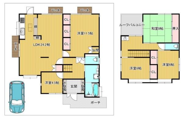 奈良市富雄川西１丁目の中古一戸建て