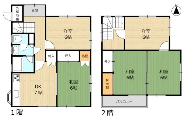 奈良市敷島町２丁目の中古一戸建て