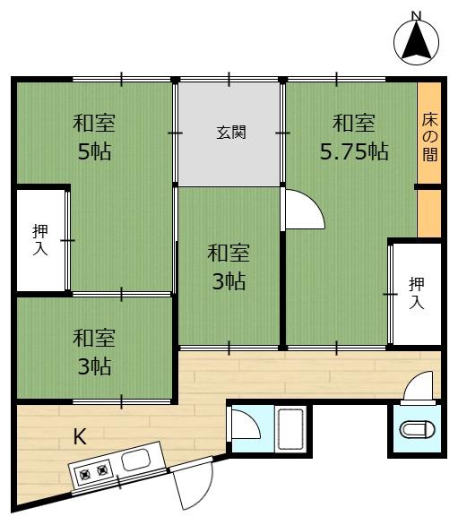 奈良市南京終町　中古一戸建