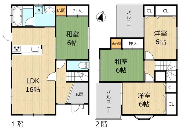 生駒市小瀬町の中古一戸建て