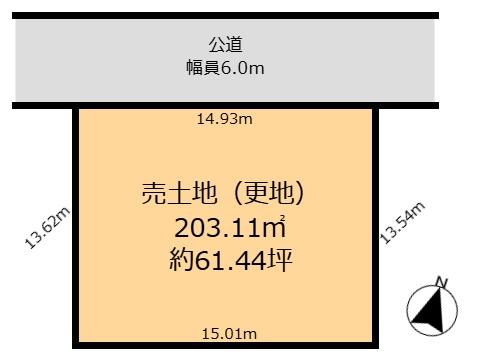 生駒市あすか野北一丁目　売土地