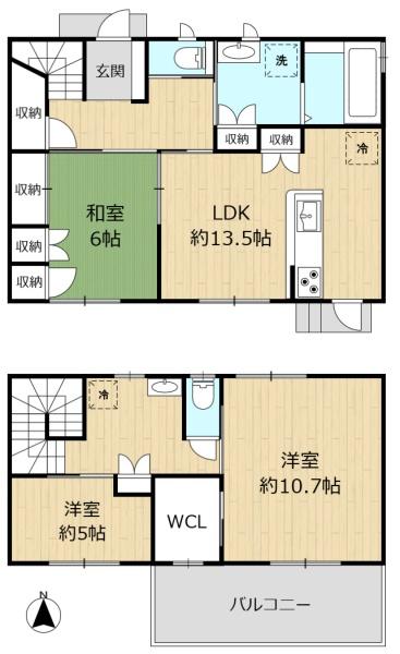 生駒市中菜畑２丁目の中古一戸建て