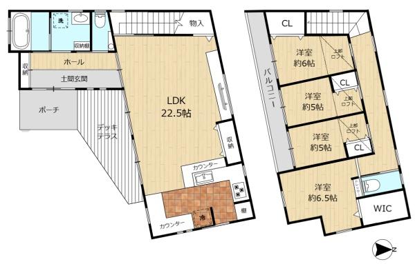 奈良市富雄北２丁目の中古一戸建て