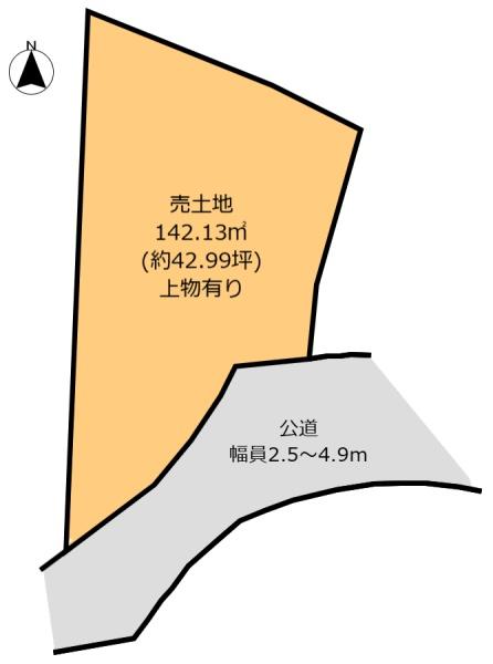 生駒市北新町　売土地