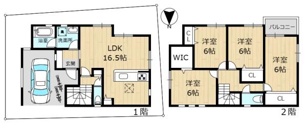 奈良市南肘塚町の中古一戸建