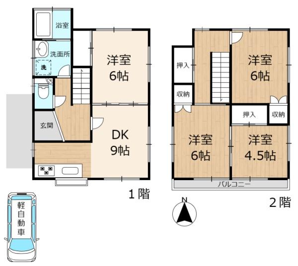 奈良市押熊町の中古一戸建