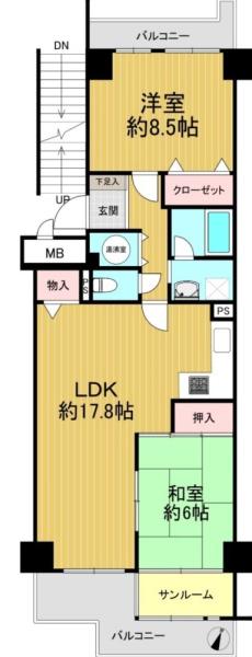 京橋グリーンハイツ１号棟
