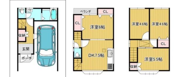 大阪市旭区高殿４丁目の中古一戸建