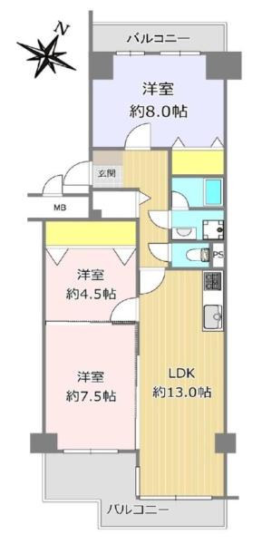 京橋グリーンハイツ１号棟
