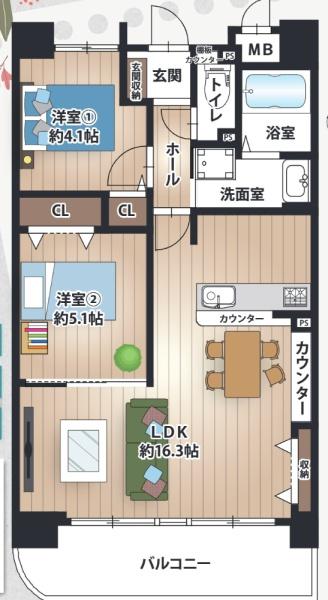 キングマンション都島1