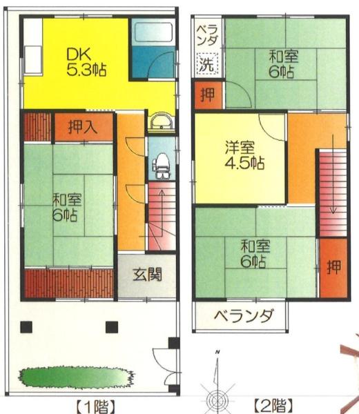 大阪市鶴見区今津南３丁目の中古一戸建