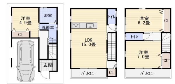 大阪市鶴見区安田４丁目の新築一戸建