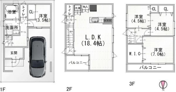 大阪市城東区東中浜７丁目の中古一戸建