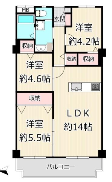 クローバーハイツ森小路