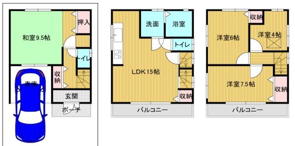 大阪市鶴見区今津北４丁目の中古一戸建